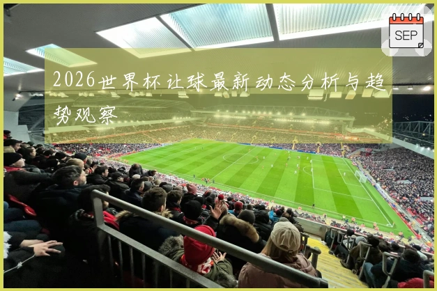 2026世界杯让球最新动态分析与趋势观察